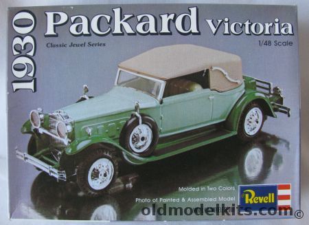 Revell 1/48 1930 Packard Victoria - O Scale - (ex Renwal), H1266 plastic model kit